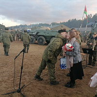 Праздничный концерт от гвардейцев