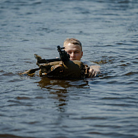 Занятие с курсантами военно-транспортного факультета в БелГУТ