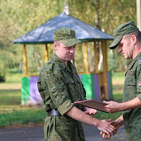 В Слуцком районе завершился учебный сбор по территориальной обороне