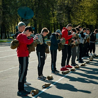 Сборы со студентами Белорусской государственной академии связи