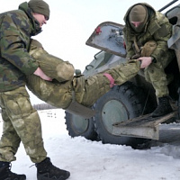 Десант на месте