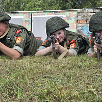 В 72 ОУЦ продолжает работу военно-патриотический лагерь «Готовы Родине служить»