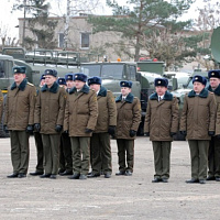 Торжественные мероприятия в 841-й гвардейской группе артиллерии 11 омбр