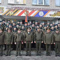 Чествовали увольняемых в запас военнослужащих