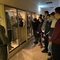 Встреча на военном факультете