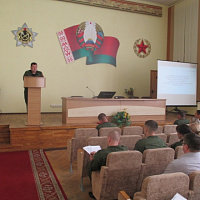 В военных комиссариатах Минской области проходят занятия по боевой готовности