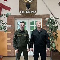 Встреча с белорусским богатырём