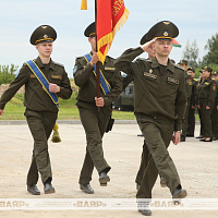 В одном из подразделений радиотехнических войск прошла торжественная церемония передачи новых образцов вооружения