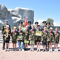 Торжественная церемония закрытия спортивно-патриотической игры «Зарничка»