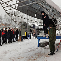 Представители Вооружённых Сил Беларуси продолжают профориентационную работу среди молодёжи