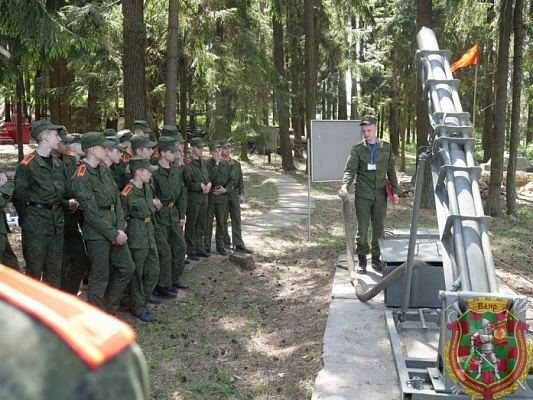 Учебно-полевые сборы с воспитанниками МСВУ
