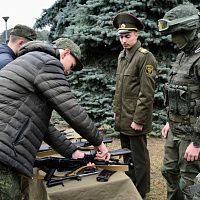 В Жабинке торжественно открыли центр допризывной и медицинской подготовки
