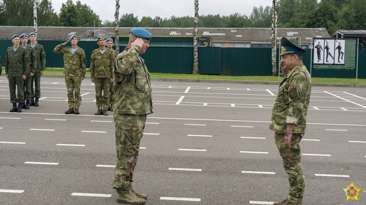 Под Витебском стартовали испытания на право ношения нагрудного знака «Доблесть и мастерство»
