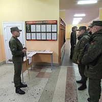 Показное инструкторско-методическое занятие по организации службы войск