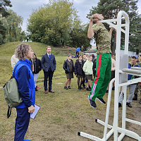 Военный праздник в Гомеле