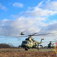 Гвардейцы – в тактическом десанте 