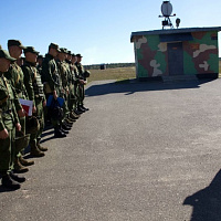 Занятие по огневой подготовке с военнослужащими подразделения РЭБ 