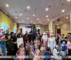 Военнослужащие 231-й артиллерийской бригады поучаствовали в акции «Наши дети»