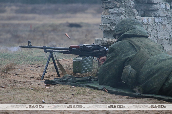 В 120 омбр проходят сборы по специальностям