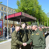 Чествование военнослужащих прошло в 86 брс