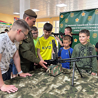 В 120 омбр стартовала первая летняя смена спортивно-патриотического лагеря «Рогачёвцы» 