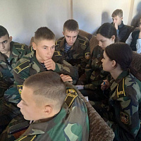 Белорусские военнослужащие принимают участие в мероприятиях военно-патриотической направленности 