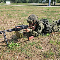Ротное тактическое учение с боевой стрельбой прошло 19 омбр