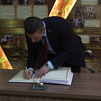 Военная академия приняла почётных гостей