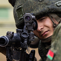 Занятия по огневой подготовке с курсантами Военной академии