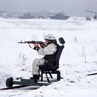 Плановые занятия по предметам боевой подготовки с гвардейцами 19 омбр