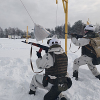 Гвардейцы 19 омбр отрабатывают задачи в рамках боевой подготовки 