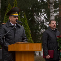 Торжественный митинг по случаю 84-й годовщины со дня образования 120 омбр