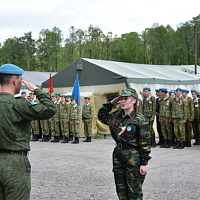 Открытие областного этапа военно-патриотической игры «Орлёнок – 2023»