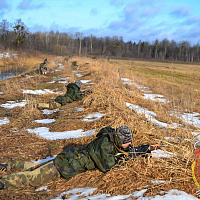 Гвардейцы – в тактическом десанте 