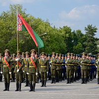 Годовой праздник Минской военной комендатуры