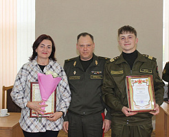 В ЗОК состоялось торжественное мероприятие, посвящённое чествованию военнослужащих