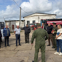 Военные комиссары Гродненщины ознакомились с ходом уборочной кампании