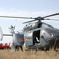 На полигоне – сводное подразделение РХБЗ и медицинского обеспечения