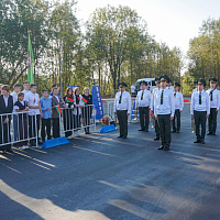 В День народного единства в Витебске состоялась церемония открытия лыжероллерной трассы