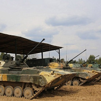 Контрольные стрельбы из вооружения БМП-2