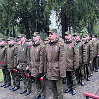 Представители военно-медицинского института в БГМУ почтили память героев-освободителей Минска