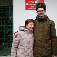 Увольнение в запас военнослужащих в 11 омбр