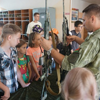 В гостях у витебских десантников