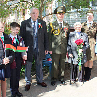 Барановичские авиаторы поздравили ветеранов