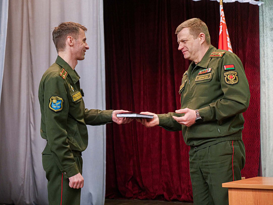 Исполнилось 80 лет со дня создания отдела кадров Белорусского военного округа