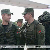 Военнослужащие ВВС и войск ПВО убывают в Российскую Федерацию для участия в совместном оперативно-тактическом учении