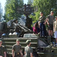 Патриоты в гостях у зенитчиков!