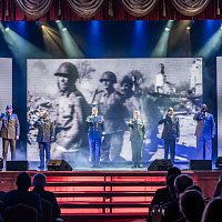 В Москве выступили артисты народного вокального ансамбля «Концертная группа ВВС и войск ПВО»