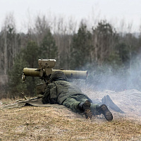 Занятие по огневой подготовке с военнослужащими 6 омбр