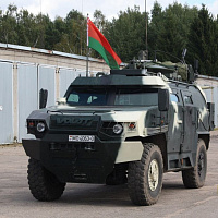 Торжественное открытие выставки военной техники в Лиде	